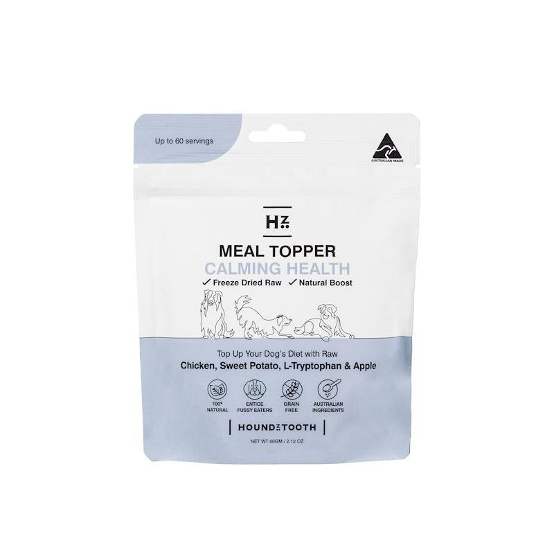 Load image into Gallery viewer, HOUNDZTOOTH Calming Health Raw Boost Meal Topper for Dogs 60g
