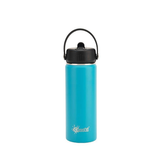Cheeki 600ml Insulated Adventure Bottle Aqua