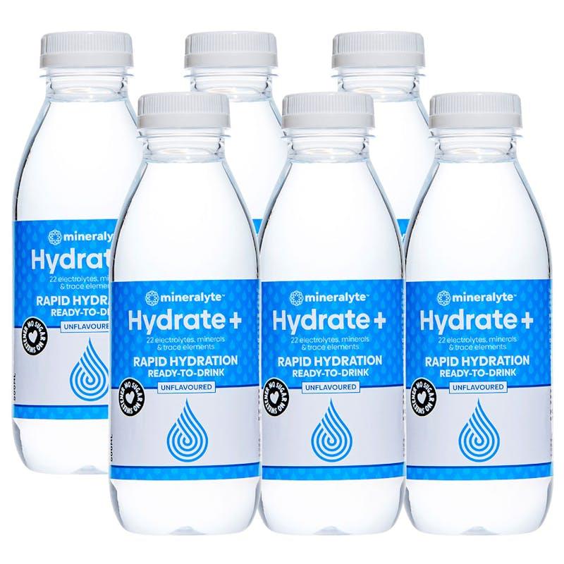 Load image into Gallery viewer, Mineralyte Hydrate+ Ready to Drink Unflavoured 500ml 6Pack
