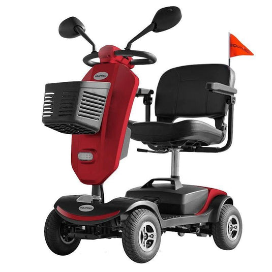 Equipmed Electric Mobility Scooter For Elderly Pathline (Red)