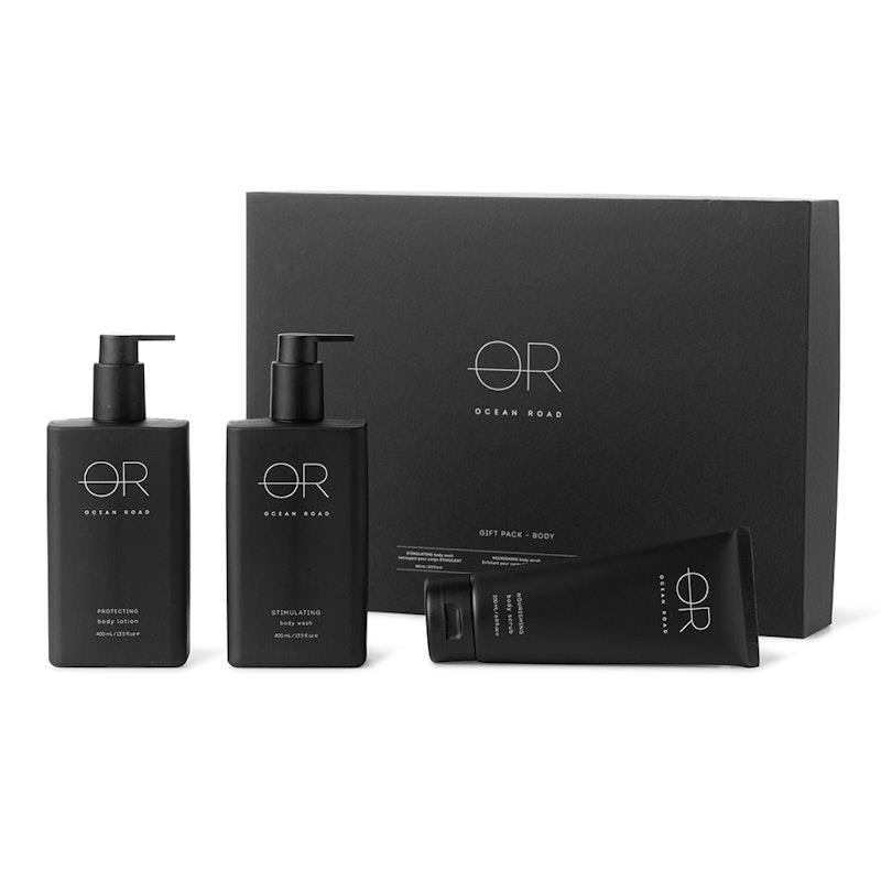 Load image into Gallery viewer, Ocean Road Black Gift Pack Body Bundle
