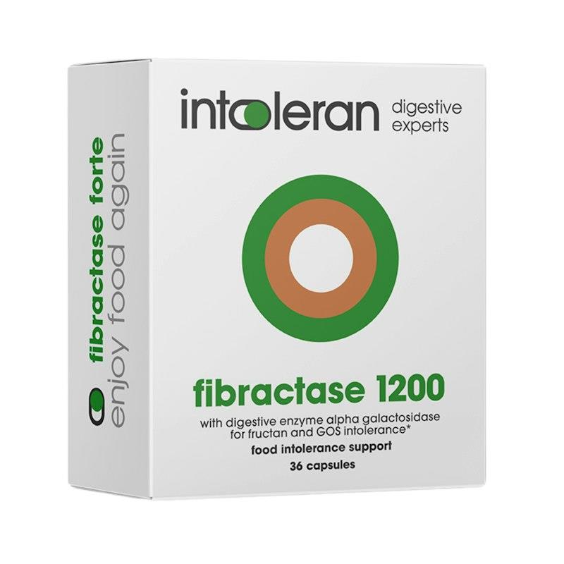 Load image into Gallery viewer, Intoleran Fibractase 1200 36 Capsules
