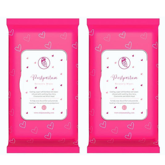 Ninja Mama Postpartum Recovery Wipes (45 Wipes) Twin Pack