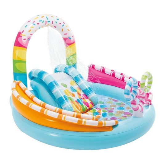Intex Candy Fun Inflatable Play Centre w/ Slide 1 Pack
