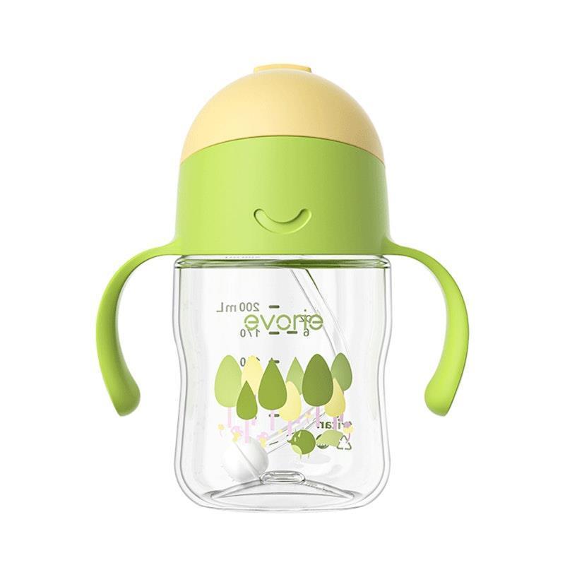 Load image into Gallery viewer, Evorie Tritan Baby 360 Straw Water Bottle Sippy Cup 200mL, Amazon 1Unit
