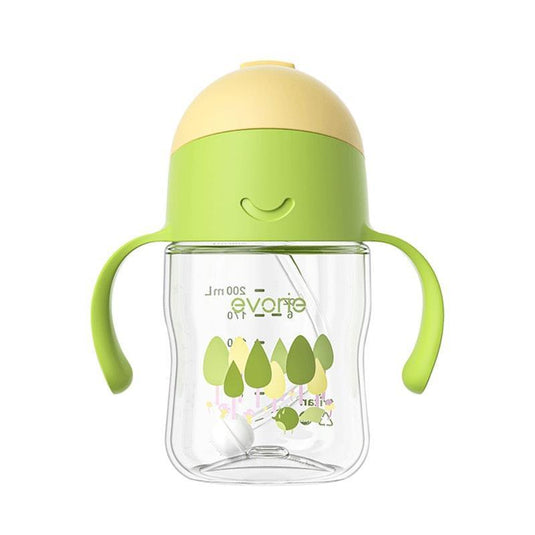Evorie Tritan Baby 360 Straw Water Bottle Sippy Cup 200mL, Amazon 1Unit
