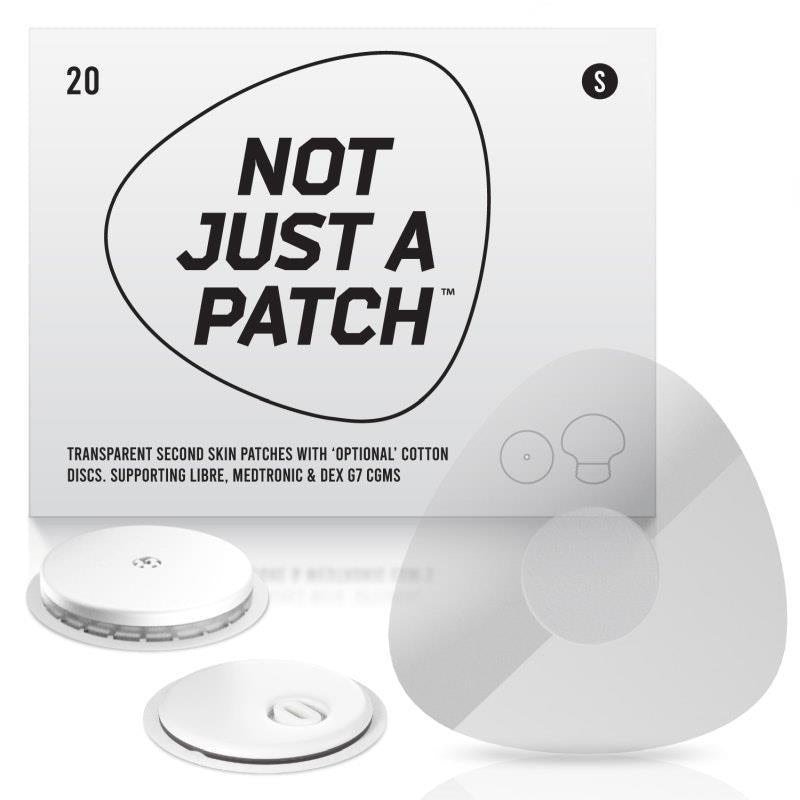 Load image into Gallery viewer, Not Just a Patch CGM Patches for Freestyle Libre and Medtronic -Clear 20Pack
