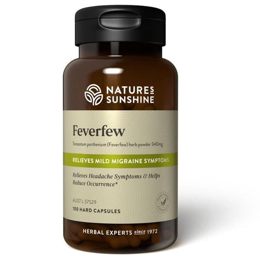 Nature's Sunshine Feverfew 100Capsules