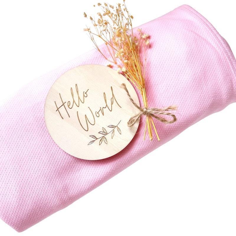 Load image into Gallery viewer, Baby Loves Sleep Koala Hugs Summer Newborn Swaddle Wrap - Candy Pink One Size
