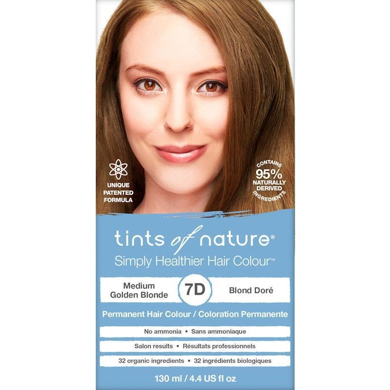 Load image into Gallery viewer, Tints of Nature 7D Medium Golden Blonde Permanent Hair Dye 130ml

