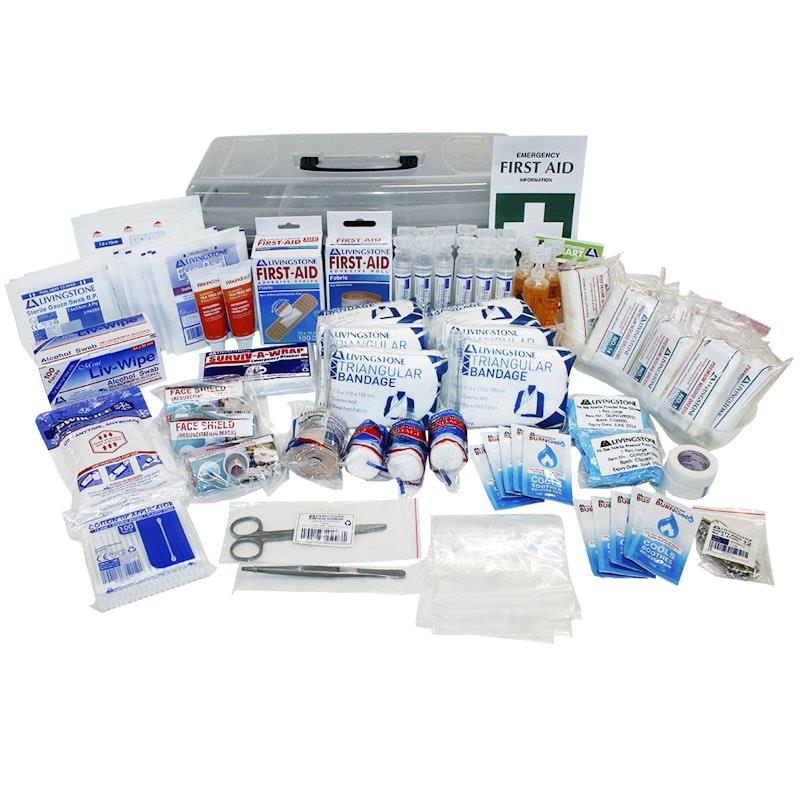 Load image into Gallery viewer, Livingstone General Purpose First Aid Kit Large In Plastic Case Bundle

