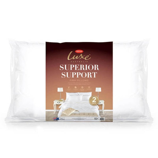 Tontine  Luxe Superior Support Sleeping Pillow - High & Firm 2PK Set