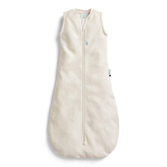 ergoPouch Jersey Sleeping Bag 0.2 TOG Oatmeal Marle 3-12Months
