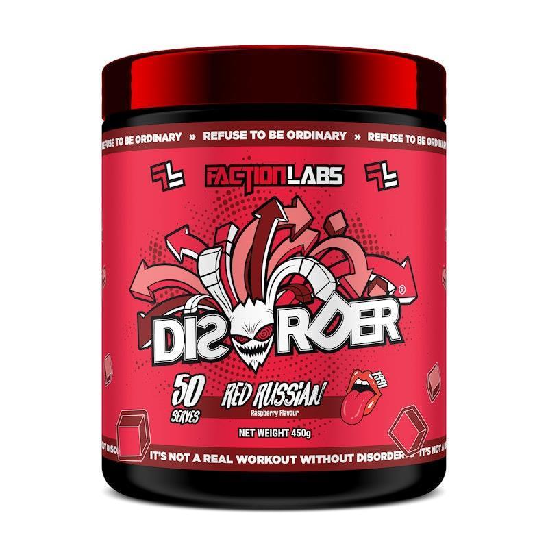 Load image into Gallery viewer, Faction Labs Disorder Original - 50 serves Red Russian
