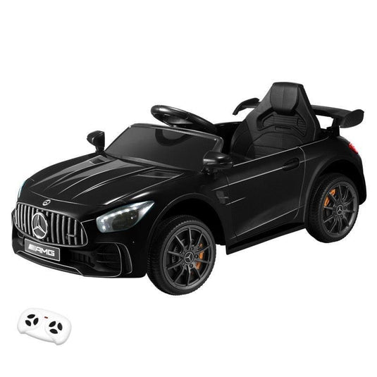 Mercedes-Benz Kids Ride On Car AMG GTR Licensed Remote Electric Toy 12V Black