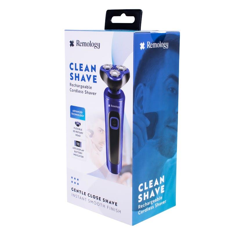 Load image into Gallery viewer, Remology Clean Shave Rechargeable Cordless Shaver 1pc
