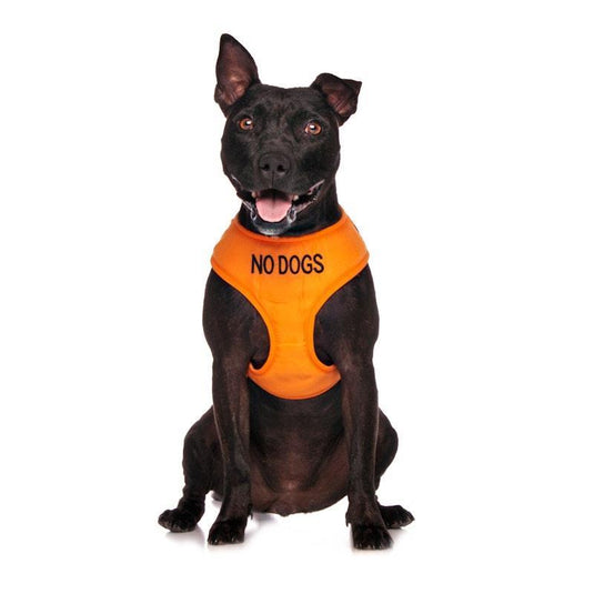 Friendly Dog Collars No Dogs Medium Adjustable Vest Harness 1pc