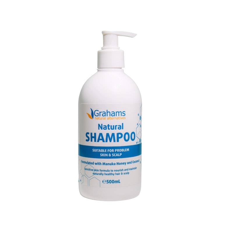Load image into Gallery viewer, Grahams Natural Shampoo 500ml 1Unit
