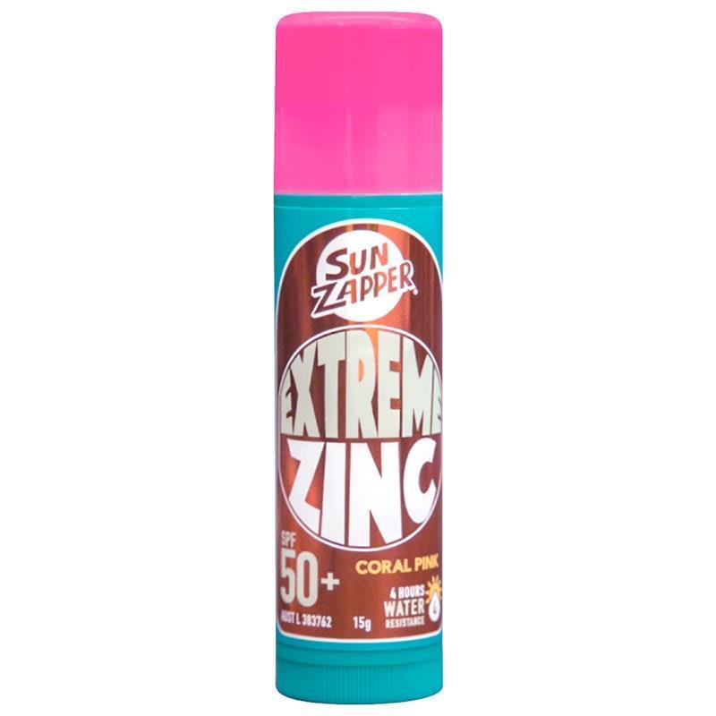 Load image into Gallery viewer, SUN ZAPPER Coral Pink Extreme Zinc Stick SPF 50+ 15g
