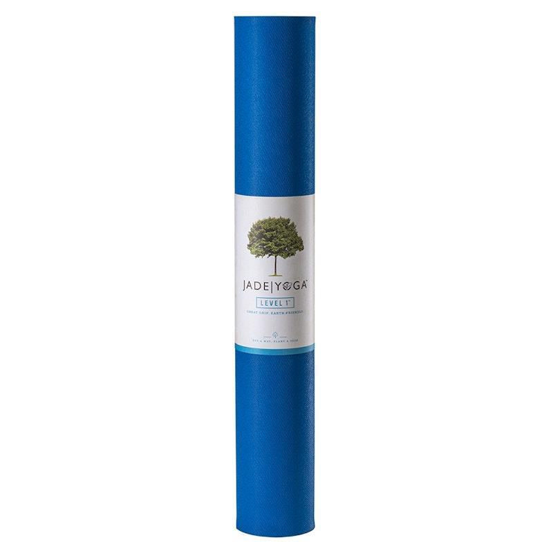 Load image into Gallery viewer, Jade Yoga Level One Mat - Classic Blue One Size
