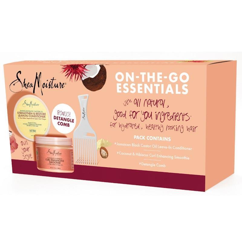 Load image into Gallery viewer, SheaMoisture On The Go Essentials Coconut &amp; Hibiscius Styling 3 Pieces Value Pack

