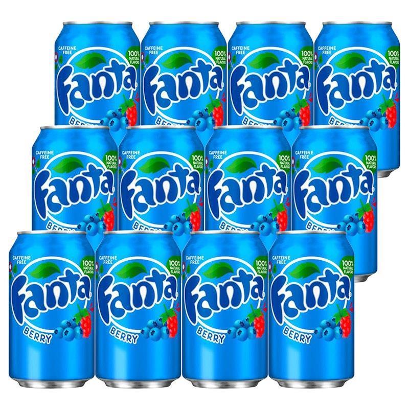 Load image into Gallery viewer, American Cans 355mL Fanta Berry 12Pack
