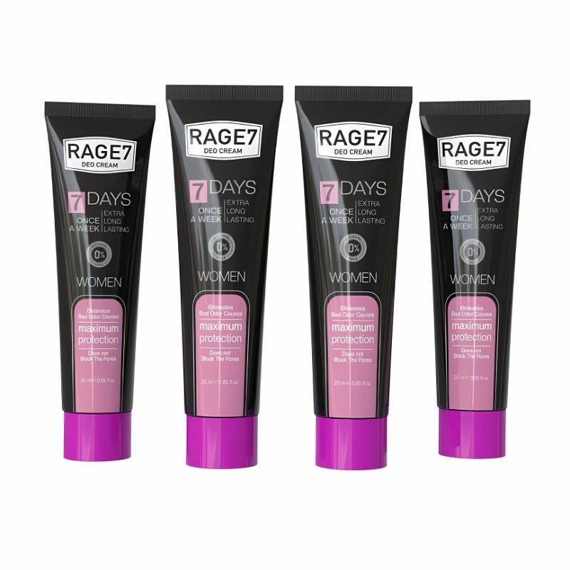 Load image into Gallery viewer, RAGE7 Deo Cream - 25ml Women Family Pack
