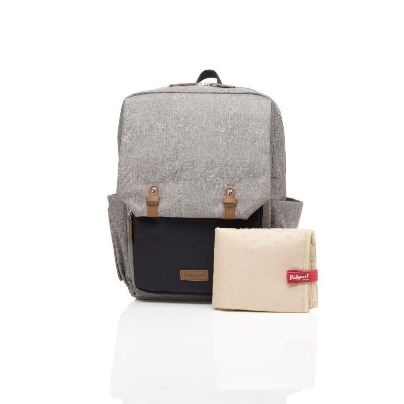 Load image into Gallery viewer, Babymel George Backpack Grey/Black
