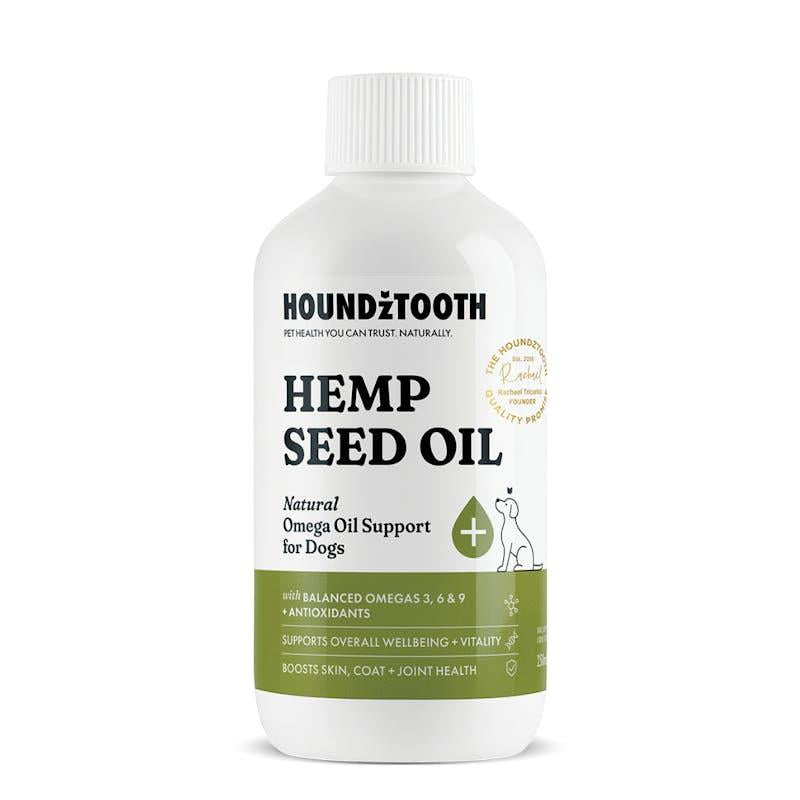 Load image into Gallery viewer, HOUNDZTOOTH Hemp Seed Oil for Dogs 250ml
