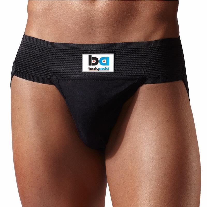 Load image into Gallery viewer, BodyAssist Adult Sports Supporter - SML - BLACK 1pc
