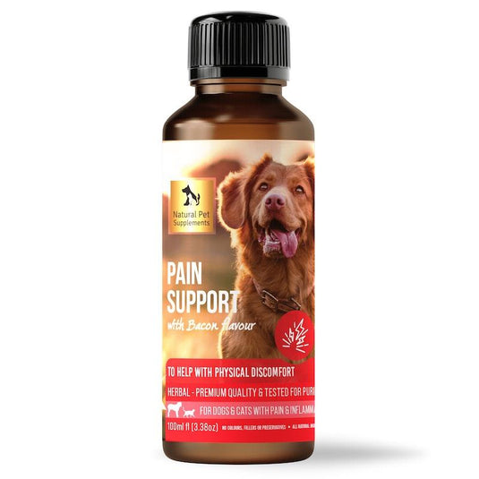 Natural Pet Supplements Pain Support Herbal Tincture For Dogs and Cats 100ml