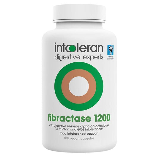 Intoleran Fibractase 1200 108 Capsules