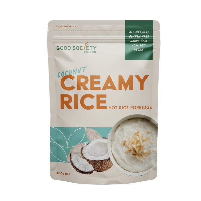 Load image into Gallery viewer, Good Society Food Co. Creamy Rice - Coconut 400g
