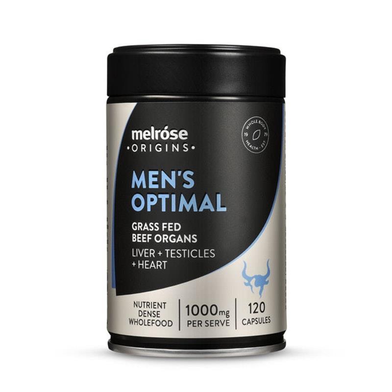 Load image into Gallery viewer, Melrose Origins Men's Optimal Grass Fed Organs 120Capsules
