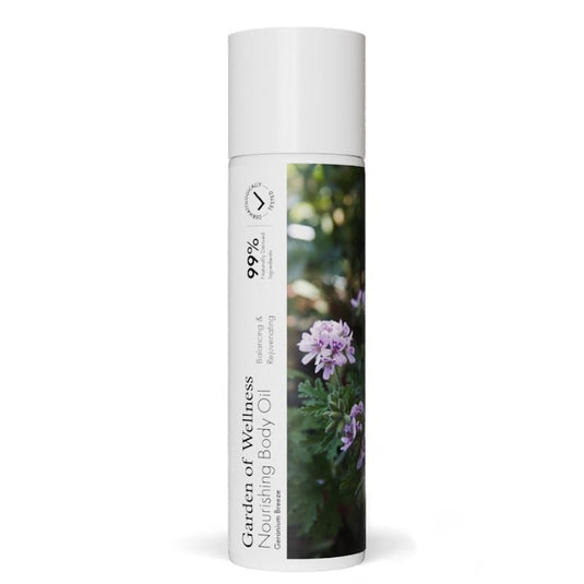 Garden of Wellness Nourishing Body Oil Geranium Breeze 120ml