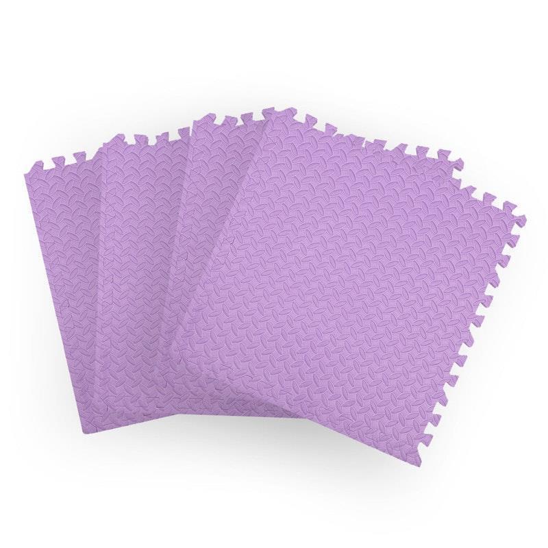 Load image into Gallery viewer, BoPeep EVA Foam Kids Play Mat Floor Baby Crawling Interlocking Waterproof Purple 4Pack
