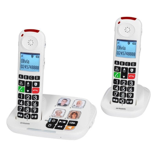 Oricom Care900-2 Amplified Big Button Cordless Phone and Additional Handset Pack