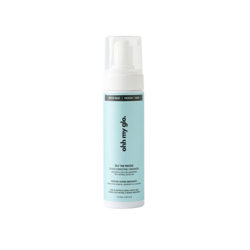 Load image into Gallery viewer, Ohh My Glo Self-Tan Green Base (Medium/Dark) 200ml
