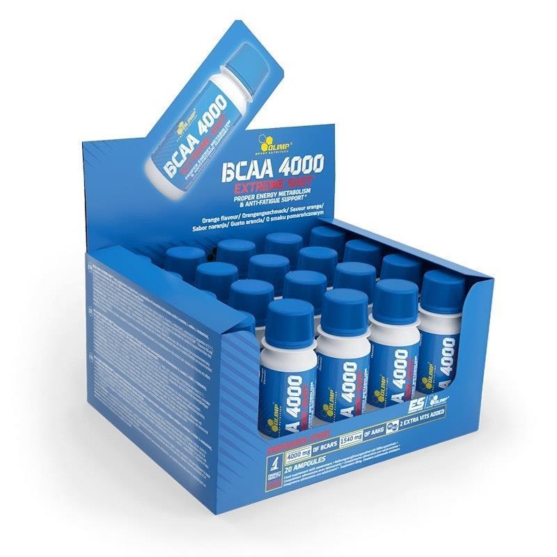 Load image into Gallery viewer, Olimp Sport Nutrition BCAA 4000 Extreme Shot 20x60ml
