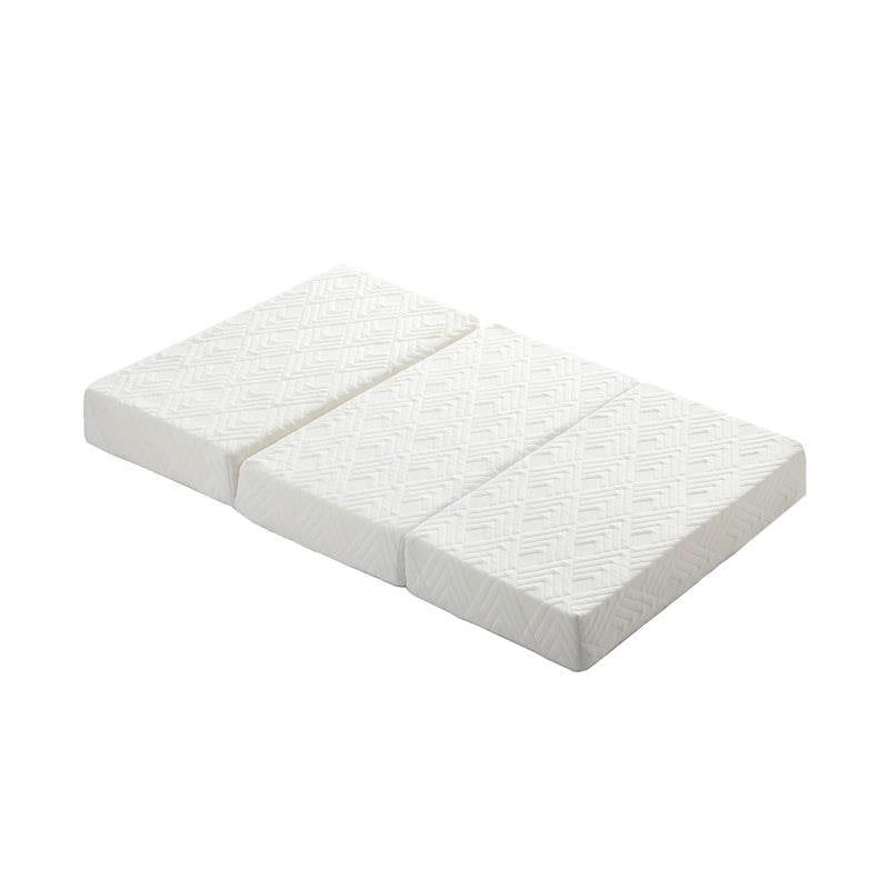 Load image into Gallery viewer, Bedra Bedding Folding Mattress 3-Fold Foldable Foam Mattresses Bed Mat White

