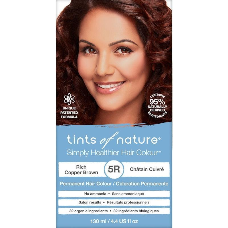 Load image into Gallery viewer, Tints of Nature 5R Rich Copper Brown Permanent Hair Dye 130ml
