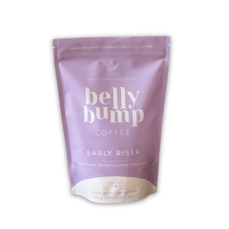 Load image into Gallery viewer, BellyBump Coffee Early Riser Whole Bean 250g
