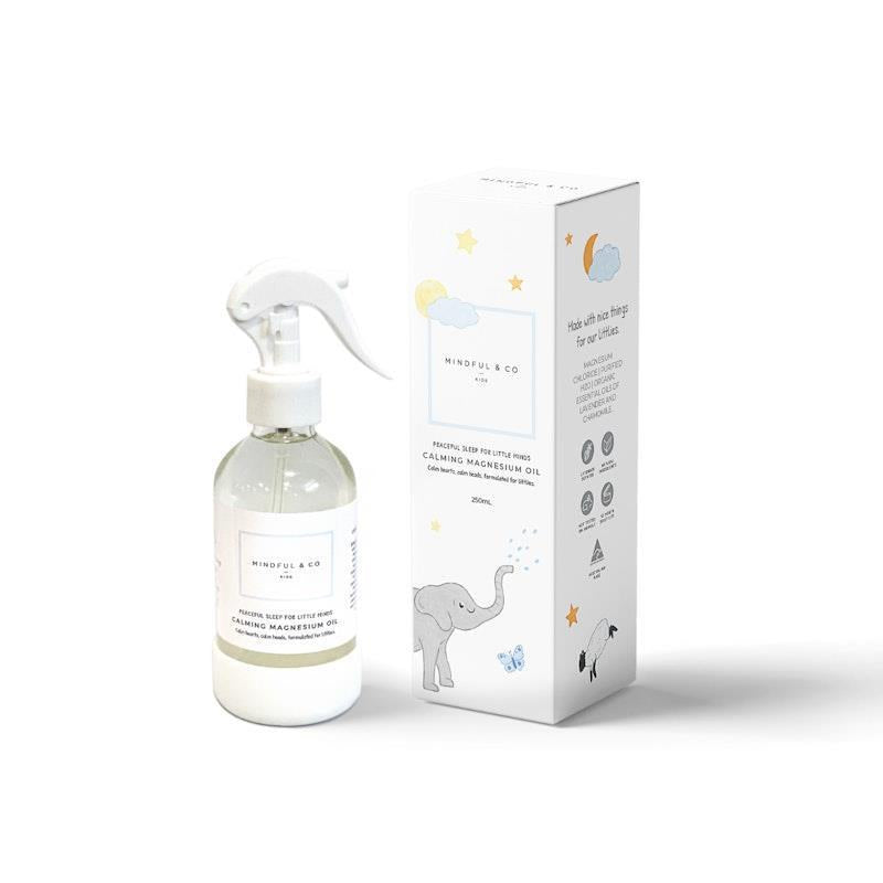 Load image into Gallery viewer, Mindful &amp; Co Kids Magnesium Calming Oil 250ml
