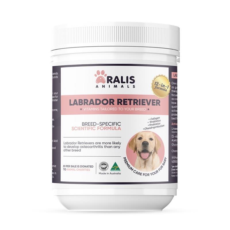 Load image into Gallery viewer, Aralis Animals Labrador Retriever Multivitamins 450g

