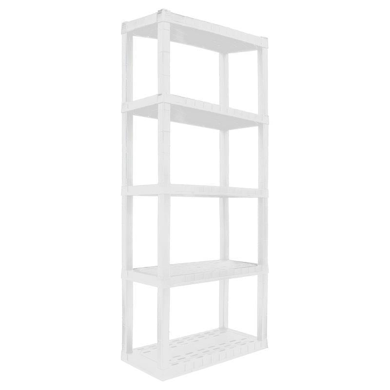 Load image into Gallery viewer, Oskar 5-Tier Storage Shelf, Heavy Duty, holds 340kg White

