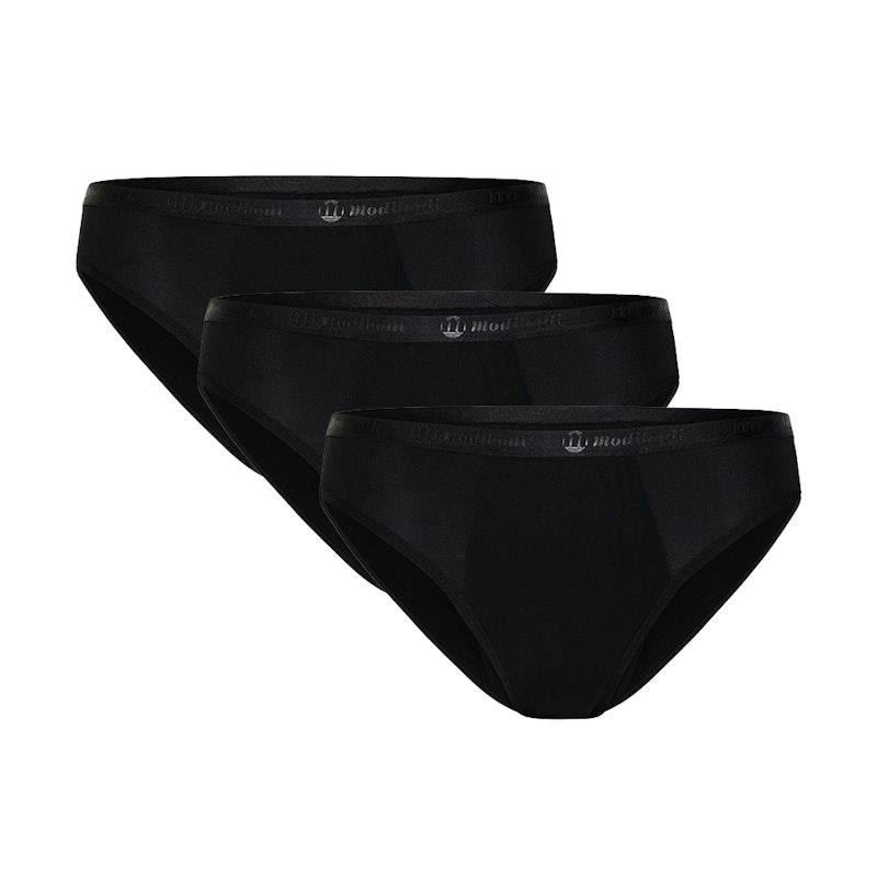 Load image into Gallery viewer, Modibodi Classic Period Underwear Bikini Super Absorbency 3 Pack Large
