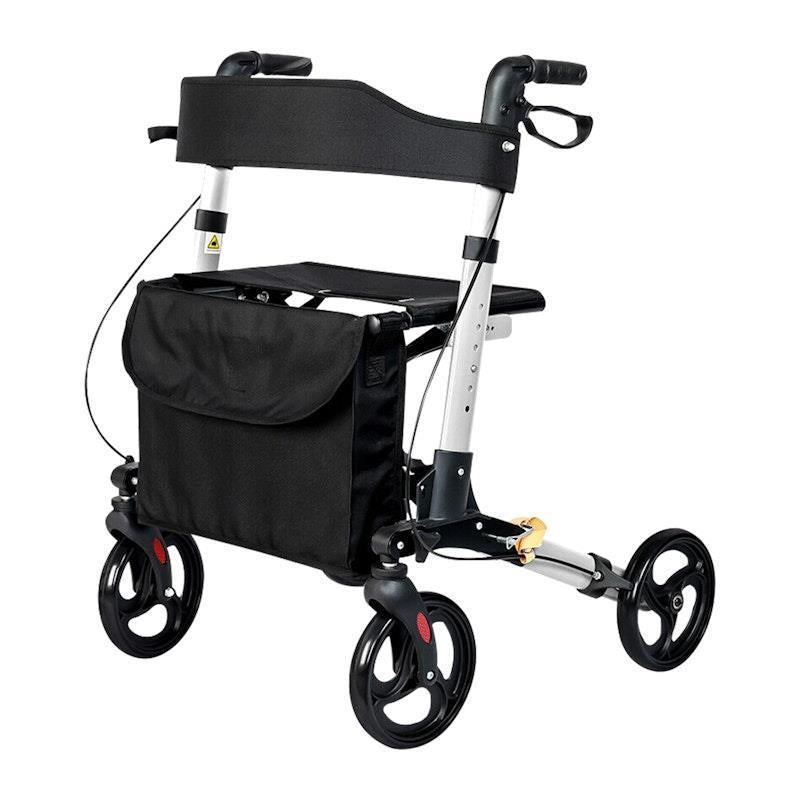Load image into Gallery viewer, Orthonica Folding Rollator Mobility Aid 4 Wheel Walker
