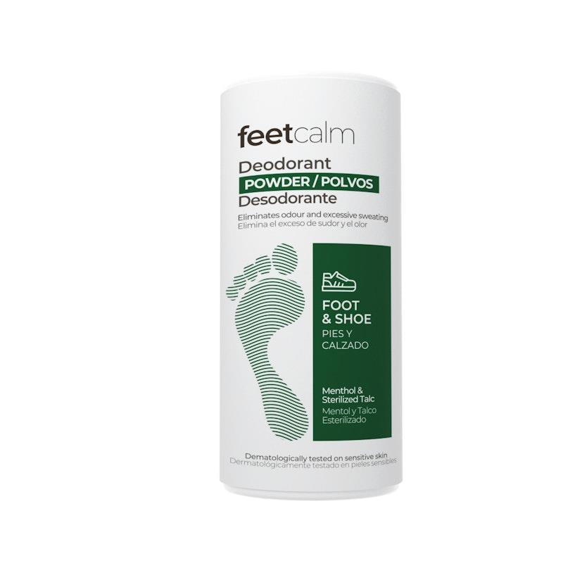 Load image into Gallery viewer, FeetCalm Antiperspirant Powder - Foot &amp; Shoe 100g
