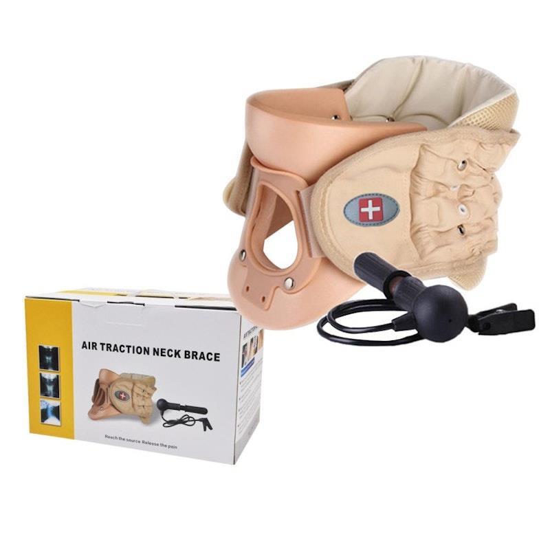Load image into Gallery viewer, Caremax Cervical Collar Air Traction Neck Brace Belt with Pump 1Unit
