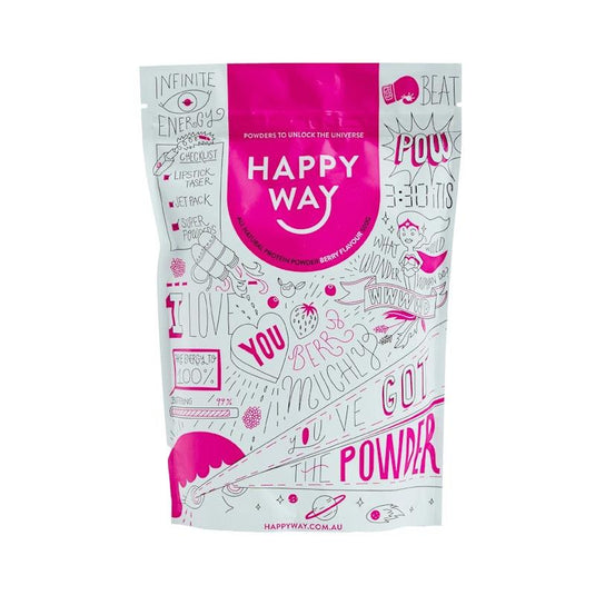 Happy Way I Love You Berry Much Whey Protein Powder 500g
